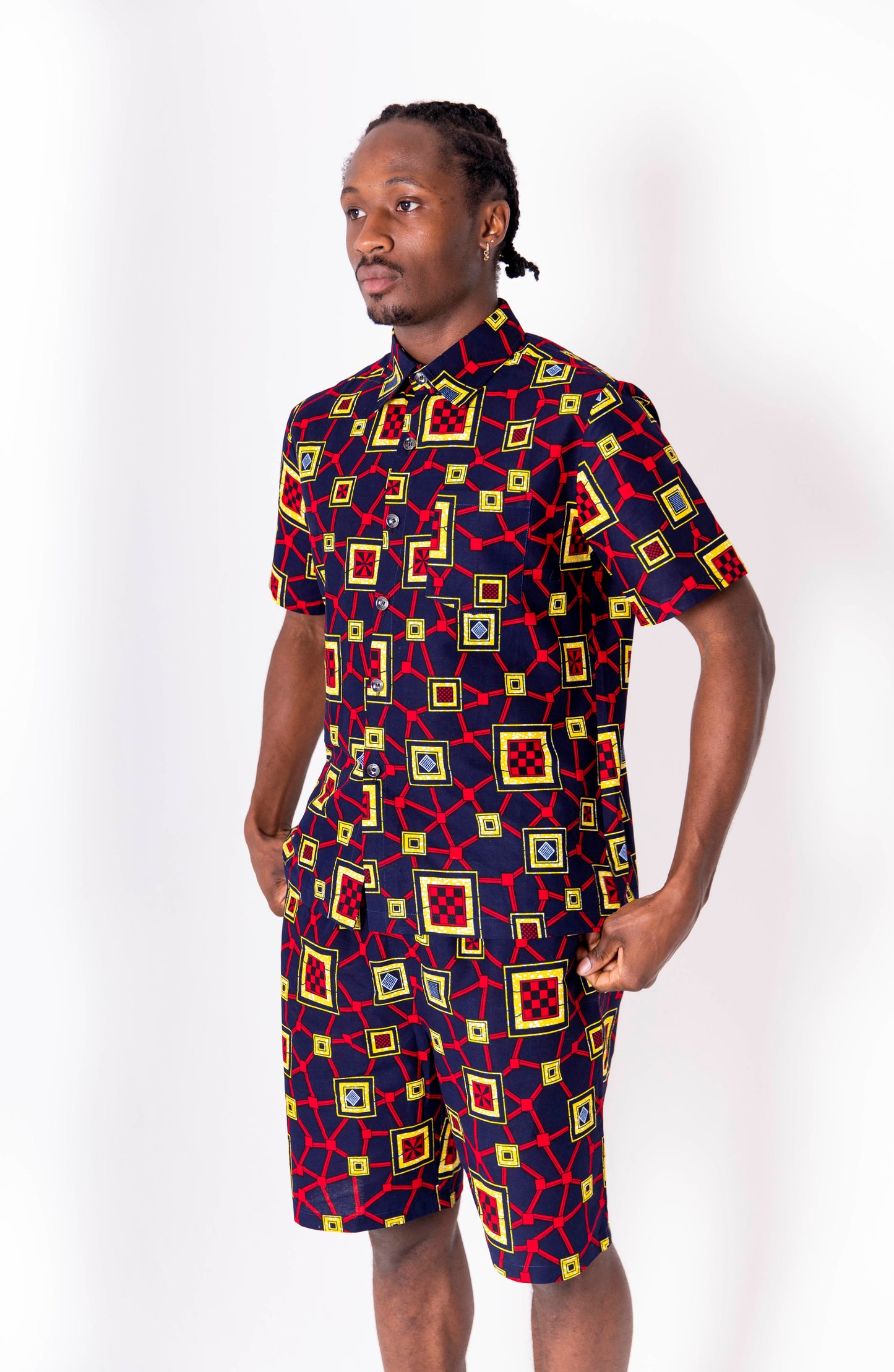 Adi African Print Shirt