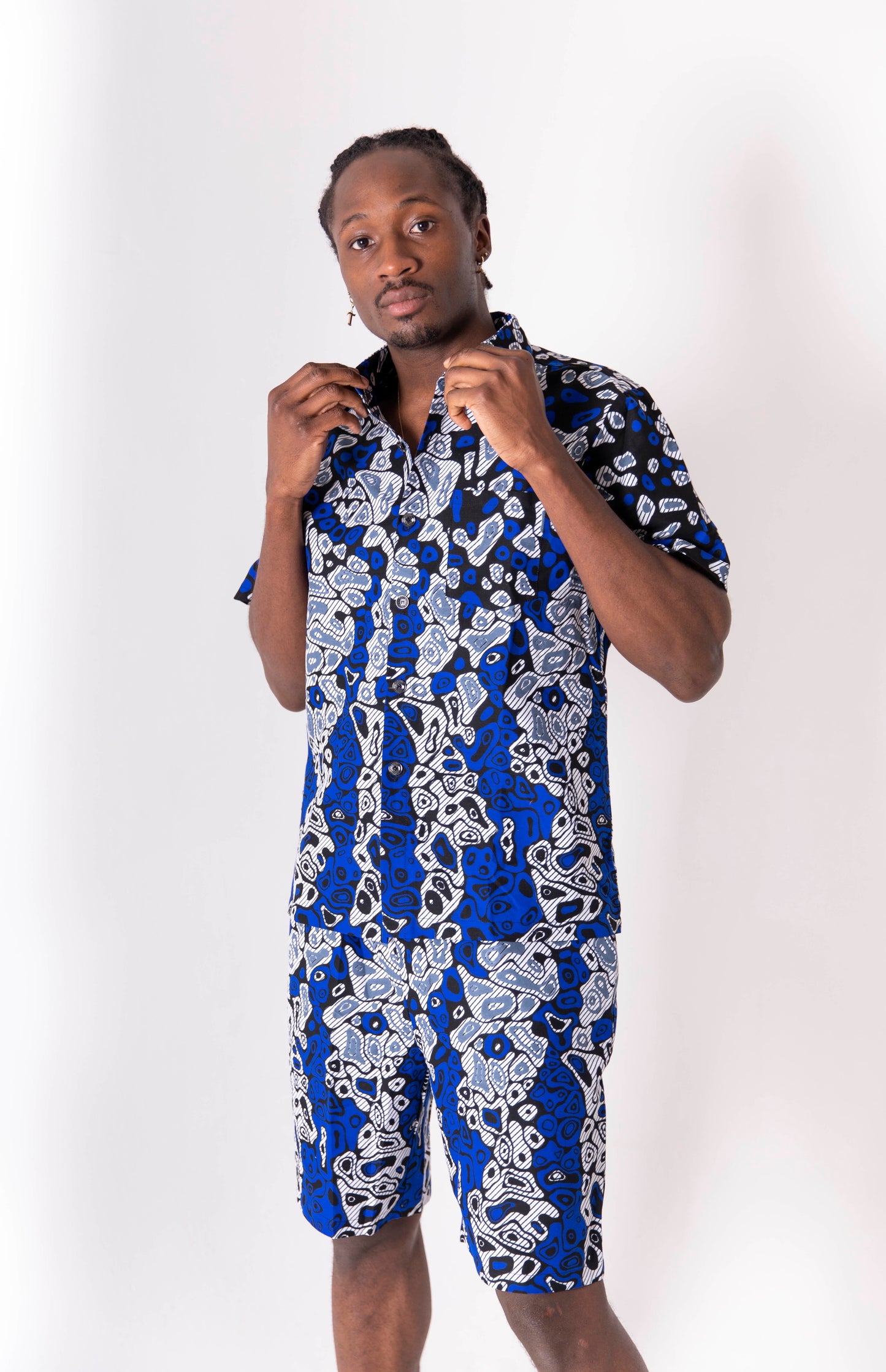 Tondri African Print Shorts