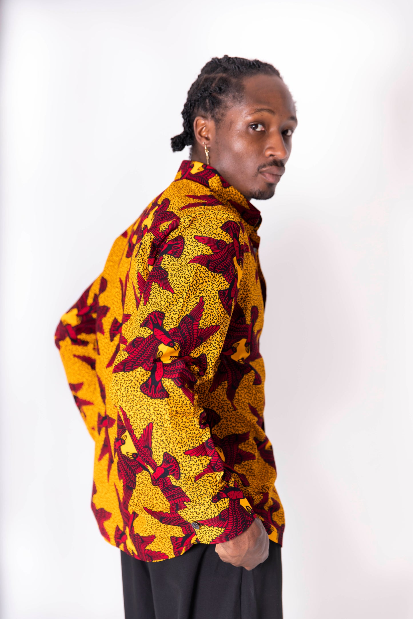 Jay African Print Shirt