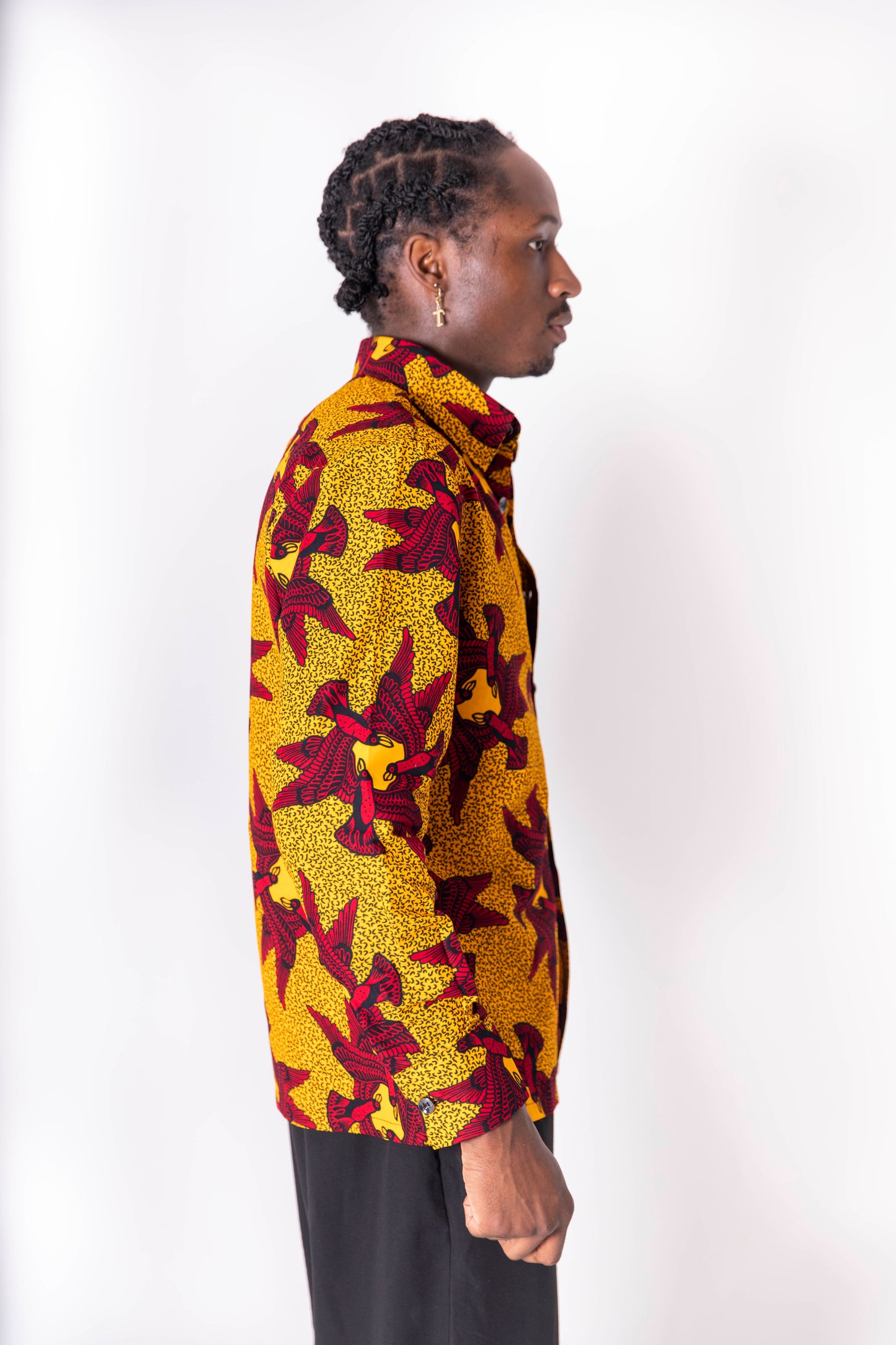Jay African Print Shirt